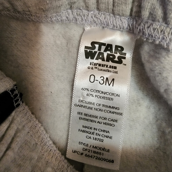 Starwars Infant Tracksuit (0-3m) - Picture 2 of 3
